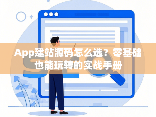 App建站源码怎么选？零基础也能玩转的实战手册-第1张图片