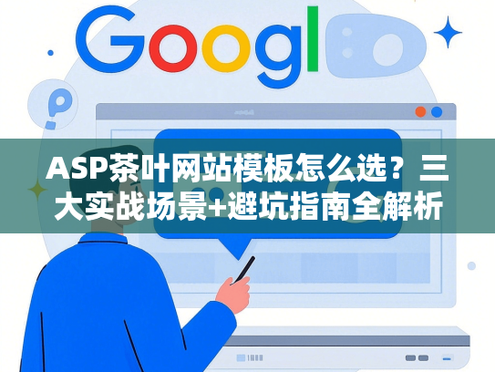 ASP茶叶网站模板怎么选？三大实战场景+避坑指南全解析