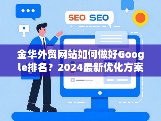 金华外贸网站如何做好Google排名？2024最新优化方案