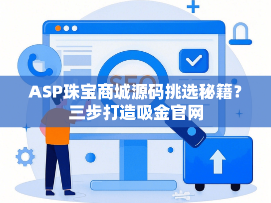 ASP珠宝商城源码挑选秘籍？三步打造吸金官网