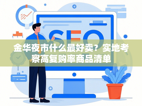 金华夜市什么最好卖？实地考察高复购率商品清单