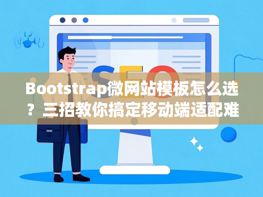 Bootstrap微网站模板怎么选？三招教你搞定移动端适配难题