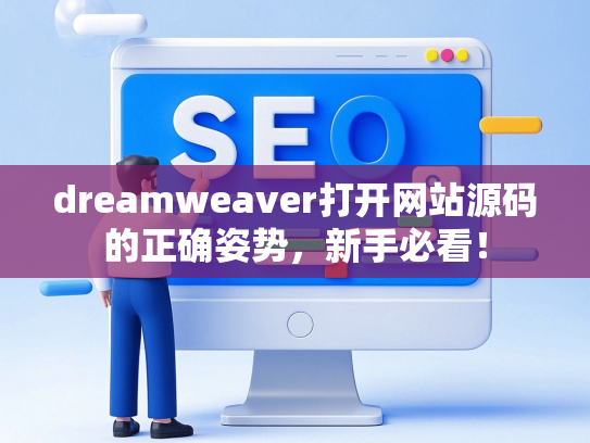 dreamweaver打开网站源码的正确姿势，新手必看！
