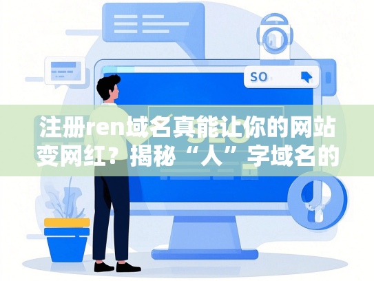 注册ren域名真能让你的网站变网红？揭秘“人”字域名的门道！