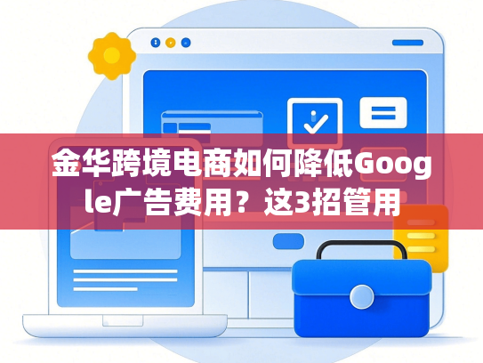 金华跨境电商如何降低Google广告费用？这3招管用