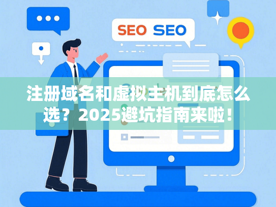 注册域名和虚拟主机到底怎么选？2025避坑指南来啦！