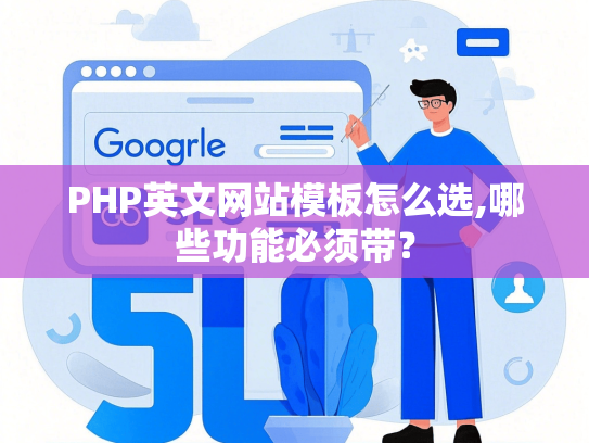 PHP英文网站模板怎么选,哪些功能必须带？