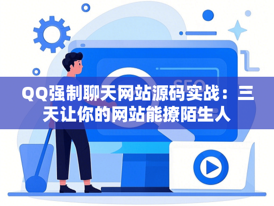 QQ强制聊天网站源码实战：三天让你的网站能撩陌生人