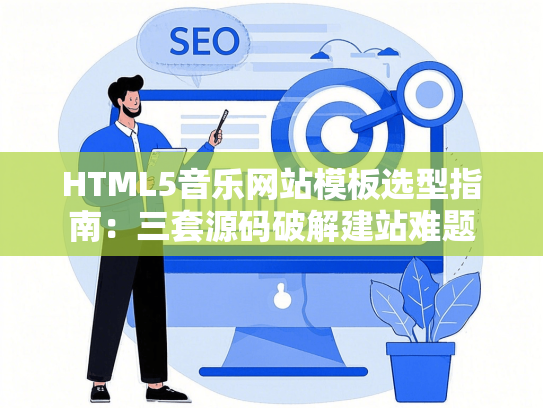 HTML5音乐网站模板选型指南：三套源码破解建站难题-第1张图片