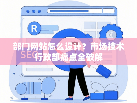 部门网站怎么设计？市场技术行政部痛点全破解-第1张图片
