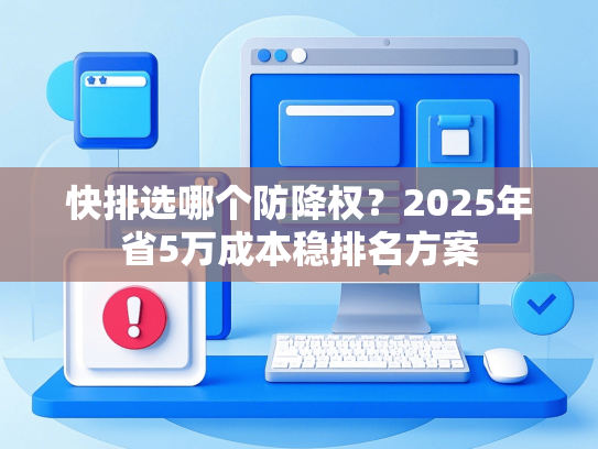 快排选哪个防降权？2025年省5万成本稳排名方案-第1张图片