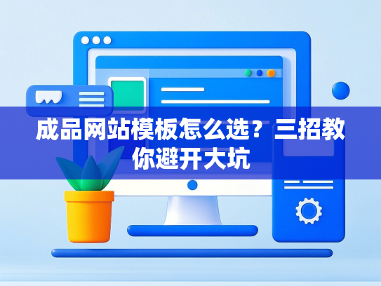 成品网站模板怎么选？三招教你避开大坑