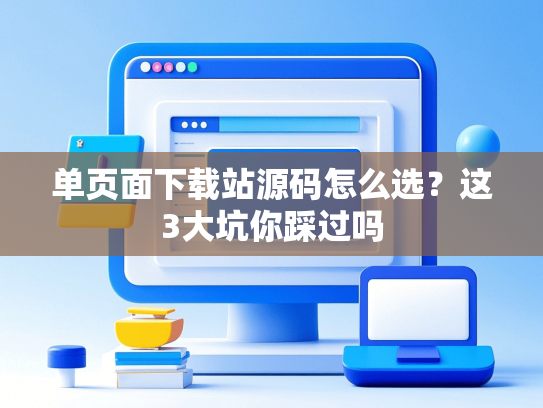 单页面下载站源码怎么选？这3大坑你踩过吗