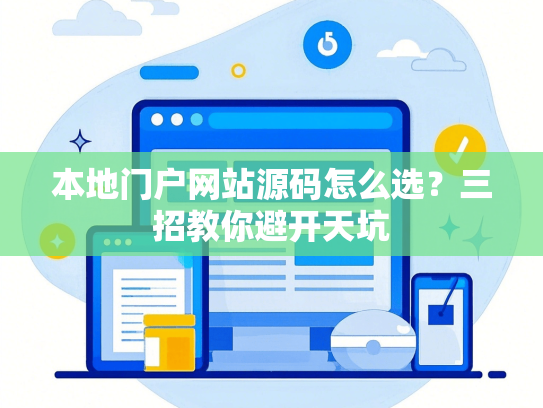 本地门户网站源码怎么选？三招教你避开天坑