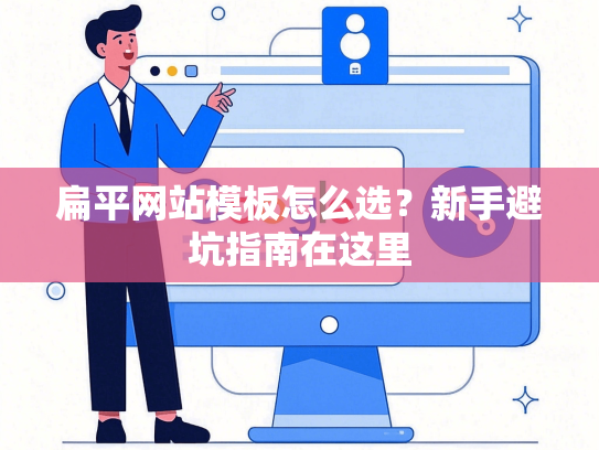 扁平网站模板怎么选？新手避坑指南在这里