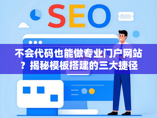 不会代码也能做专业门户网站？揭秘模板搭建的三大捷径
