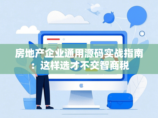 房地产企业通用源码实战指南：这样选才不交智商税