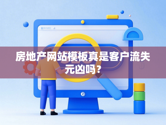 房地产网站模板真是客户流失元凶吗？
