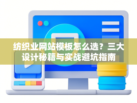 纺织业网站模板怎么选？三大设计秘籍与实战避坑指南