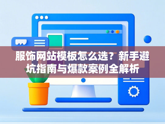 服饰网站模板怎么选？新手避坑指南与爆款案例全解析