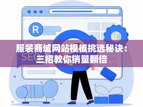 服装商城网站模板挑选秘诀：三招教你销量翻倍