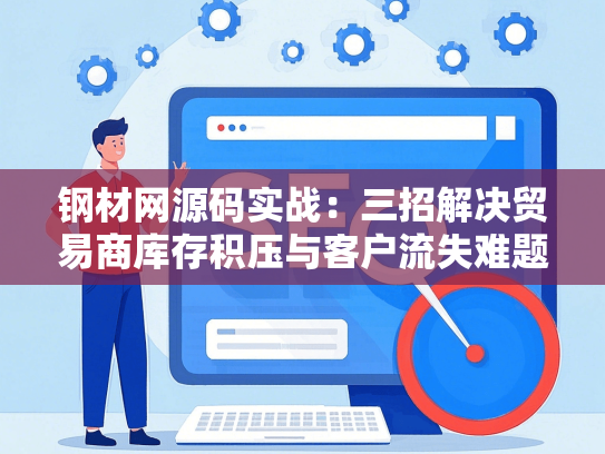 钢材网源码实战：三招解决贸易商库存积压与客户流失难题