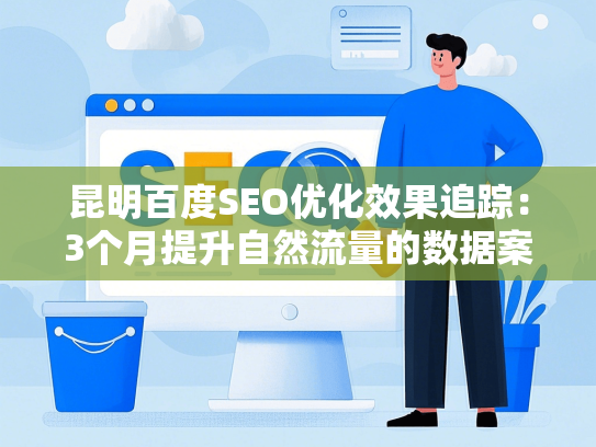 昆明百度SEO优化效果追踪：3个月提升自然流量的数据案例