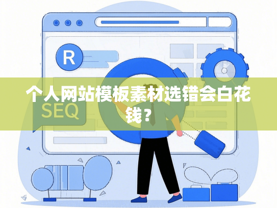 个人网站模板素材选错会白花钱？