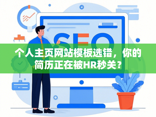 个人主页网站模板选错，你的简历正在被HR秒关？