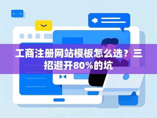 工商注册网站模板怎么选？三招避开80%的坑