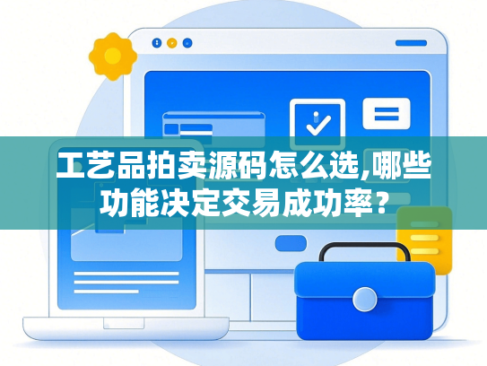 工艺品拍卖源码怎么选,哪些功能决定交易成功率？