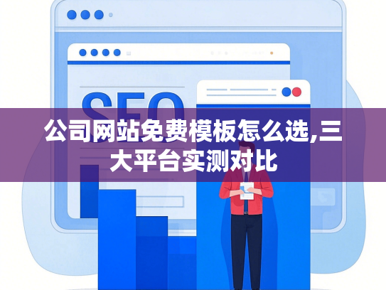 公司网站免费模板怎么选,三大平台实测对比-第1张图片