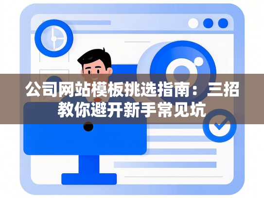 公司网站模板挑选指南：三招教你避开新手常见坑
