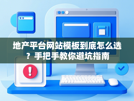 地产平台网站模板到底怎么选？手把手教你避坑指南-第1张图片