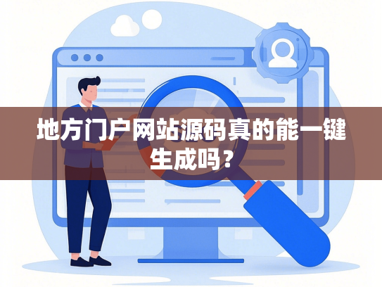 地方门户网站源码真的能一键生成吗？
