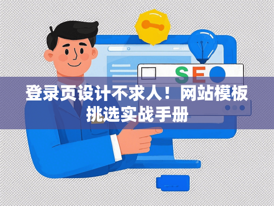 登录页设计不求人！网站模板挑选实战手册