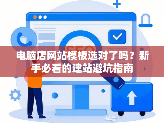电脑店网站模板选对了吗？新手必看的建站避坑指南