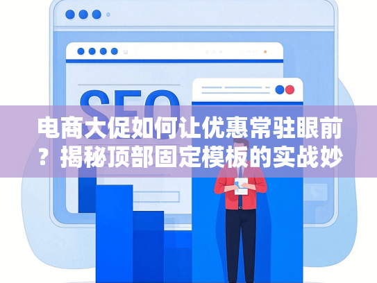 电商大促如何让优惠常驻眼前？揭秘顶部固定模板的实战妙用