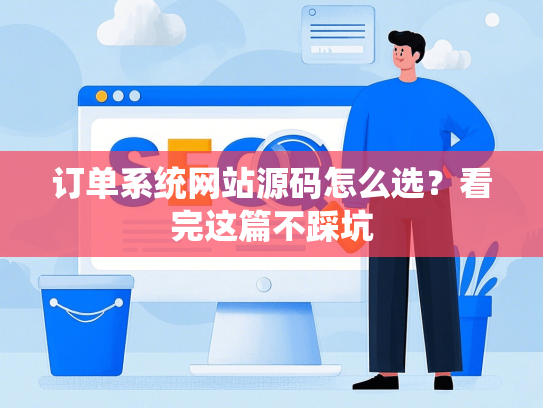 订单系统网站源码怎么选？看完这篇不踩坑