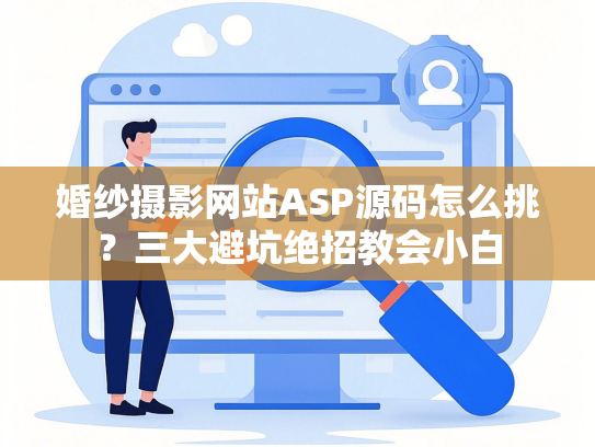 婚纱摄影网站ASP源码怎么挑？三大避坑绝招教会小白