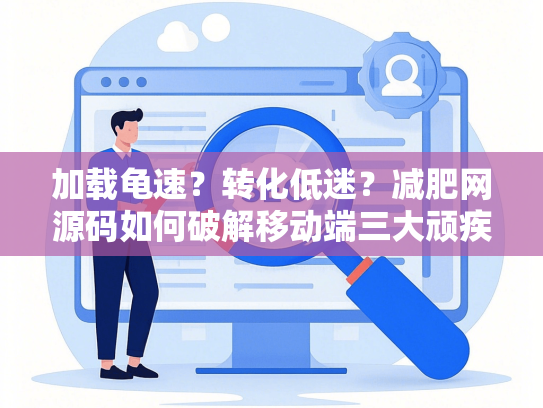 加载龟速？转化低迷？减肥网源码如何破解移动端三大顽疾，专业方案全解析