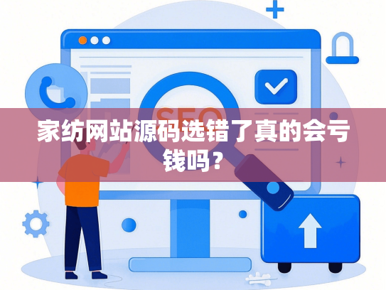 家纺网站源码选错了真的会亏钱吗？