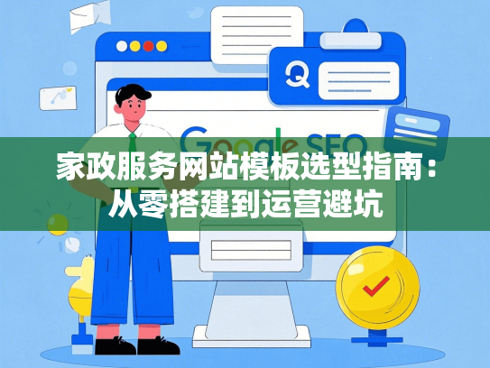 家政服务网站模板选型指南：从零搭建到运营避坑