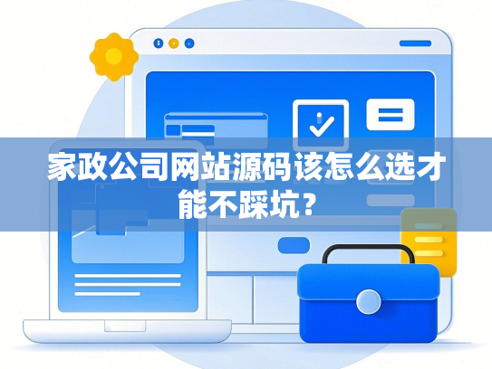 家政公司网站源码该怎么选才能不踩坑？