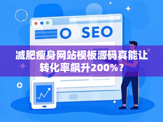减肥瘦身网站模板源码真能让转化率飙升200%？