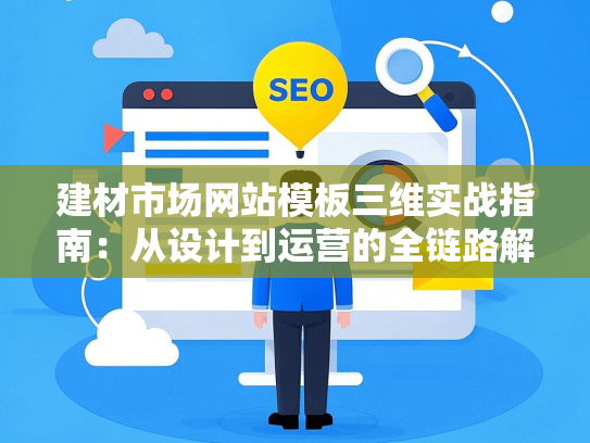 建材市场网站模板三维实战指南：从设计到运营的全链路解析