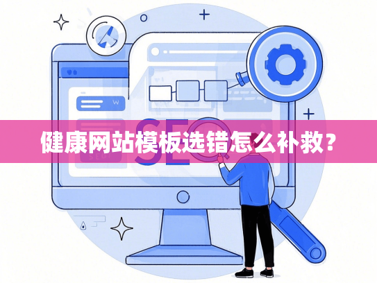 健康网站模板选错怎么补救？