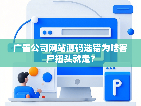 广告公司网站源码选错为啥客户扭头就走？