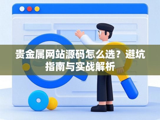 贵金属网站源码怎么选？避坑指南与实战解析-第1张图片