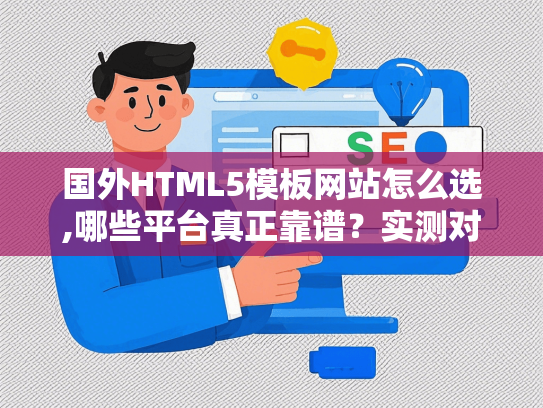 国外HTML5模板网站怎么选,哪些平台真正靠谱？实测对比告诉你-第1张图片
